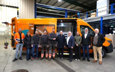 SIDERO nimmt zwei neue Dienstfahrzeuge in Betrieb
